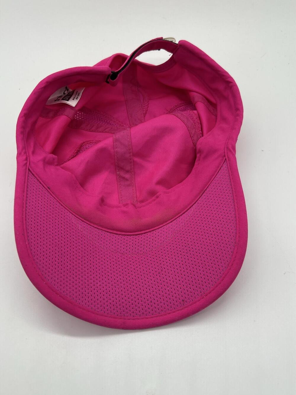 Hind Hat Cap Strap Back Unisex One Size Pink Mesh Baseball Running Athletic - Picture 5 of 7